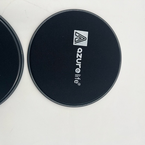 Azure Life Core Sliders Push Ups Size 7 Fitness Exercise Home Black Sealed NIB - Picture 4 of 9